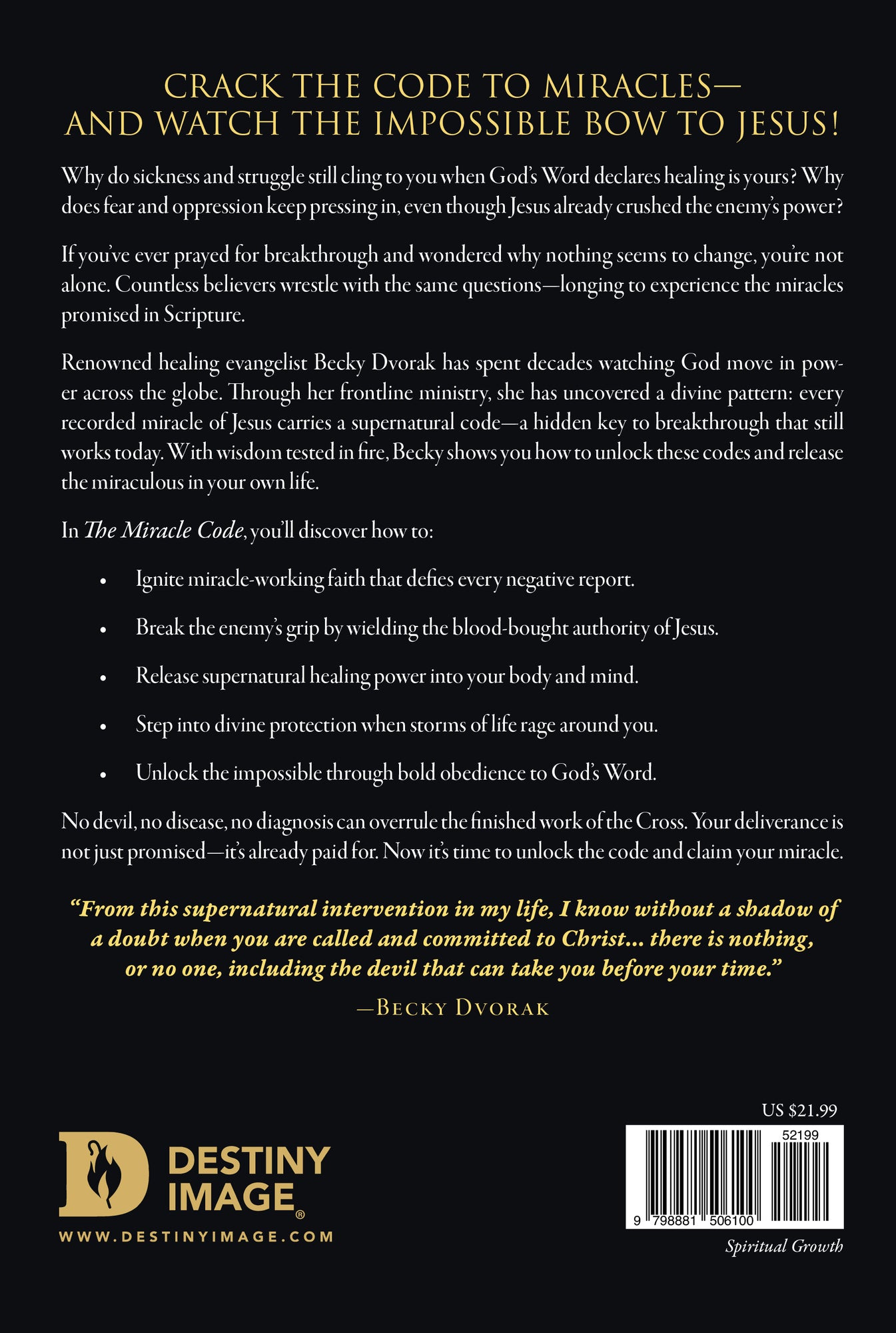 The Miracle Code: A Breakthrough Blueprint for Receiving Your Healing and Deliverance Paperback – March 3, 2026