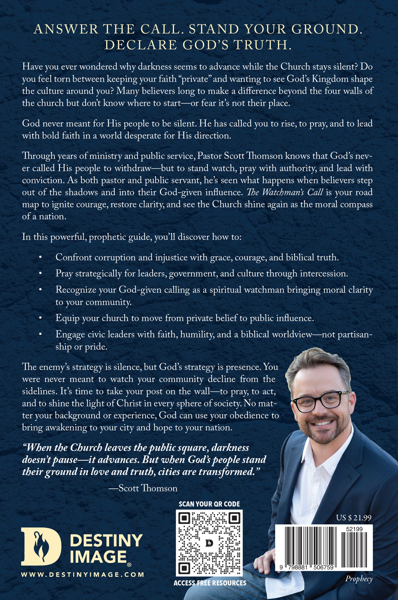 The Watchman's Call: How God has Called and Anointed you to Impact Your Community - May 5, 2026