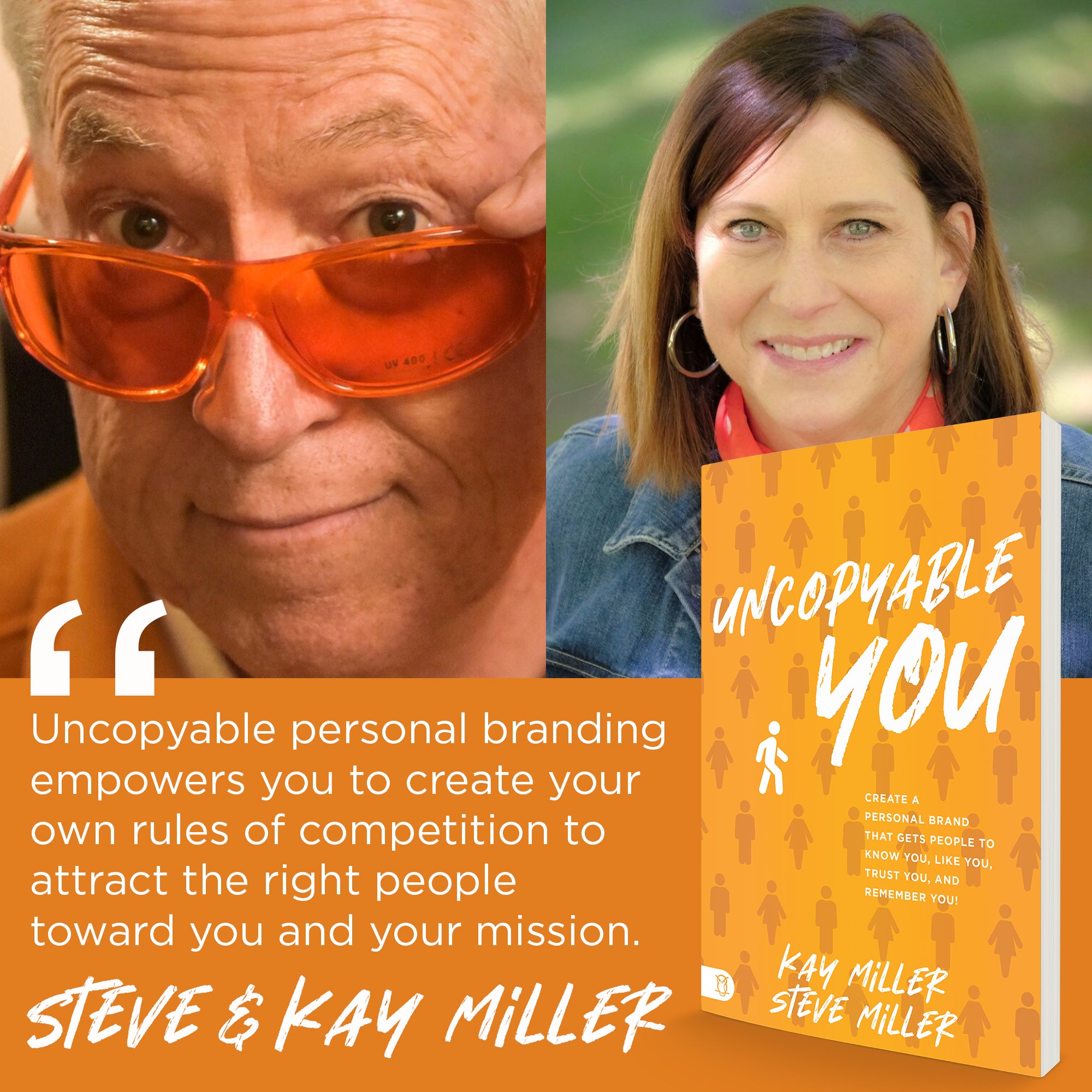 Uncopyable You: Create a Personal Brand that Gets People to Know You, Like You, Trust You, and Remember You! - August 2024