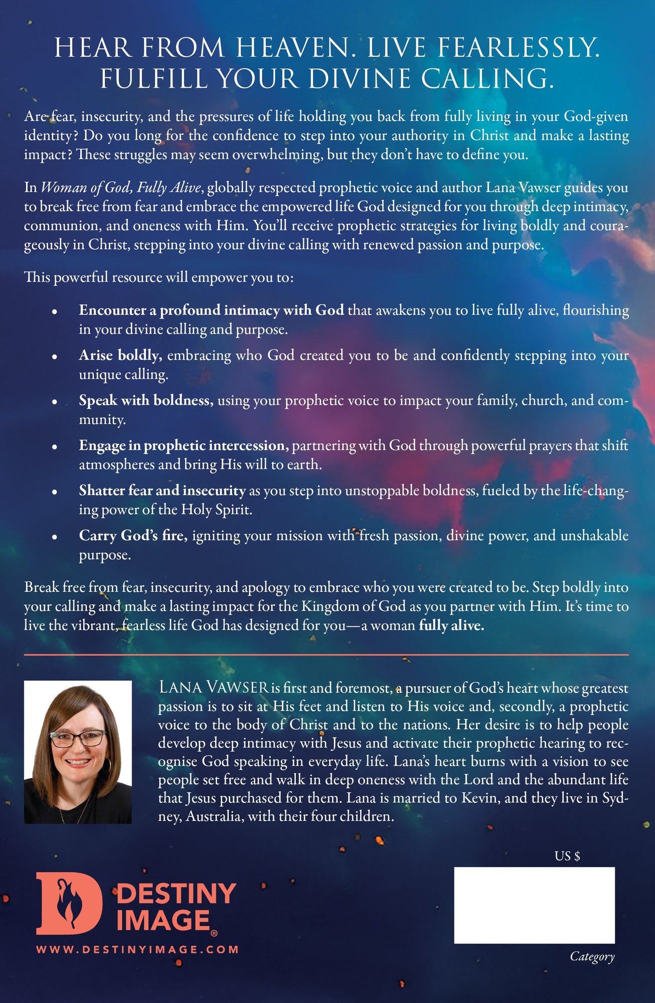 Woman of God, Fully Alive: Your Prophetic Call to Hear from Heaven, Live Fearlessly and Fulfill Your Divine Assignment Paperback – October 7, 2025