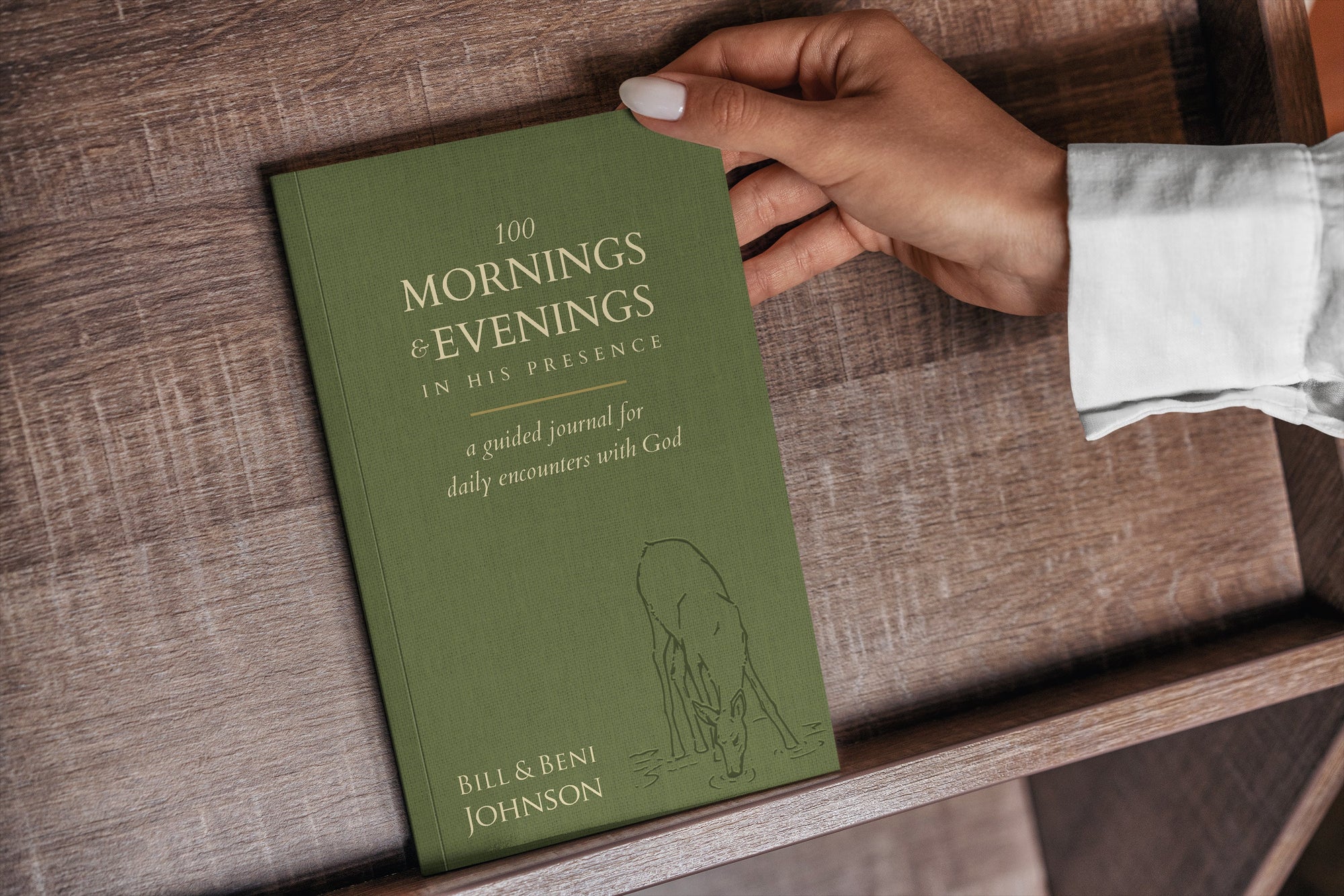 100 Mornings and Evenings in His Presence: A Guided Journal for Daily Encounters with God Paperback – December 6, 2022