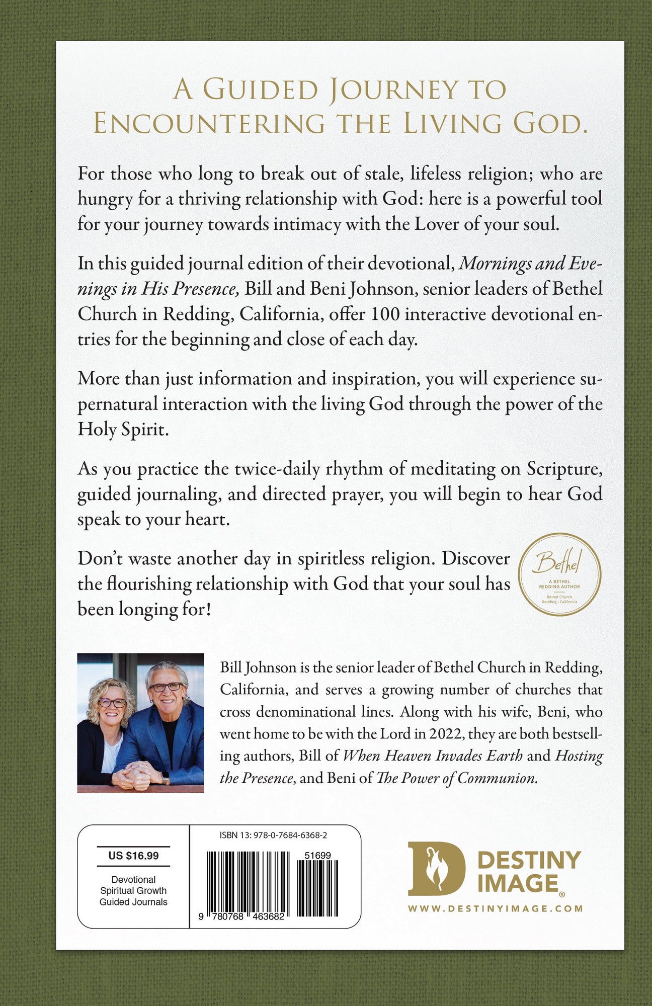 100 Mornings and Evenings in His Presence: A Guided Journal for Daily Encounters with God Paperback – December 6, 2022
