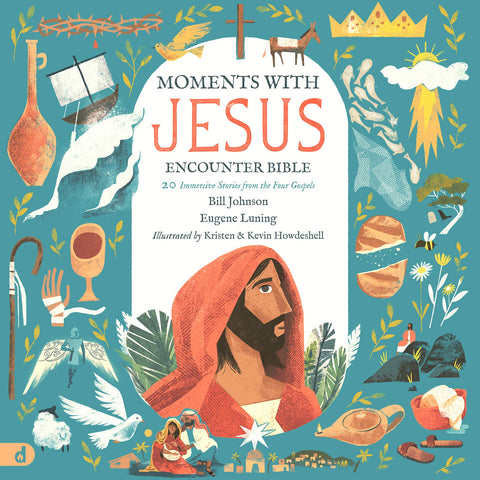 The Moments with Jesus Encounter Bible: 20 Immersive Stories from the Four Gospels Hardcover – October 19, 2021