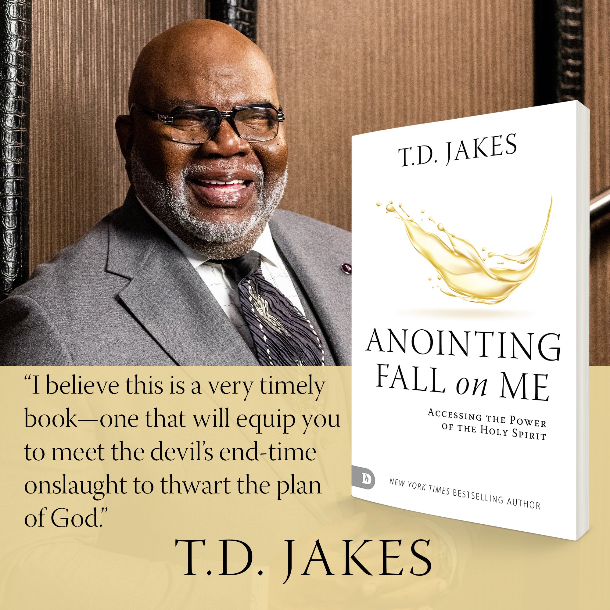 Anointing Fall On Me: Accessing the Power of the Holy Spirit Paperback – April 4, 2023