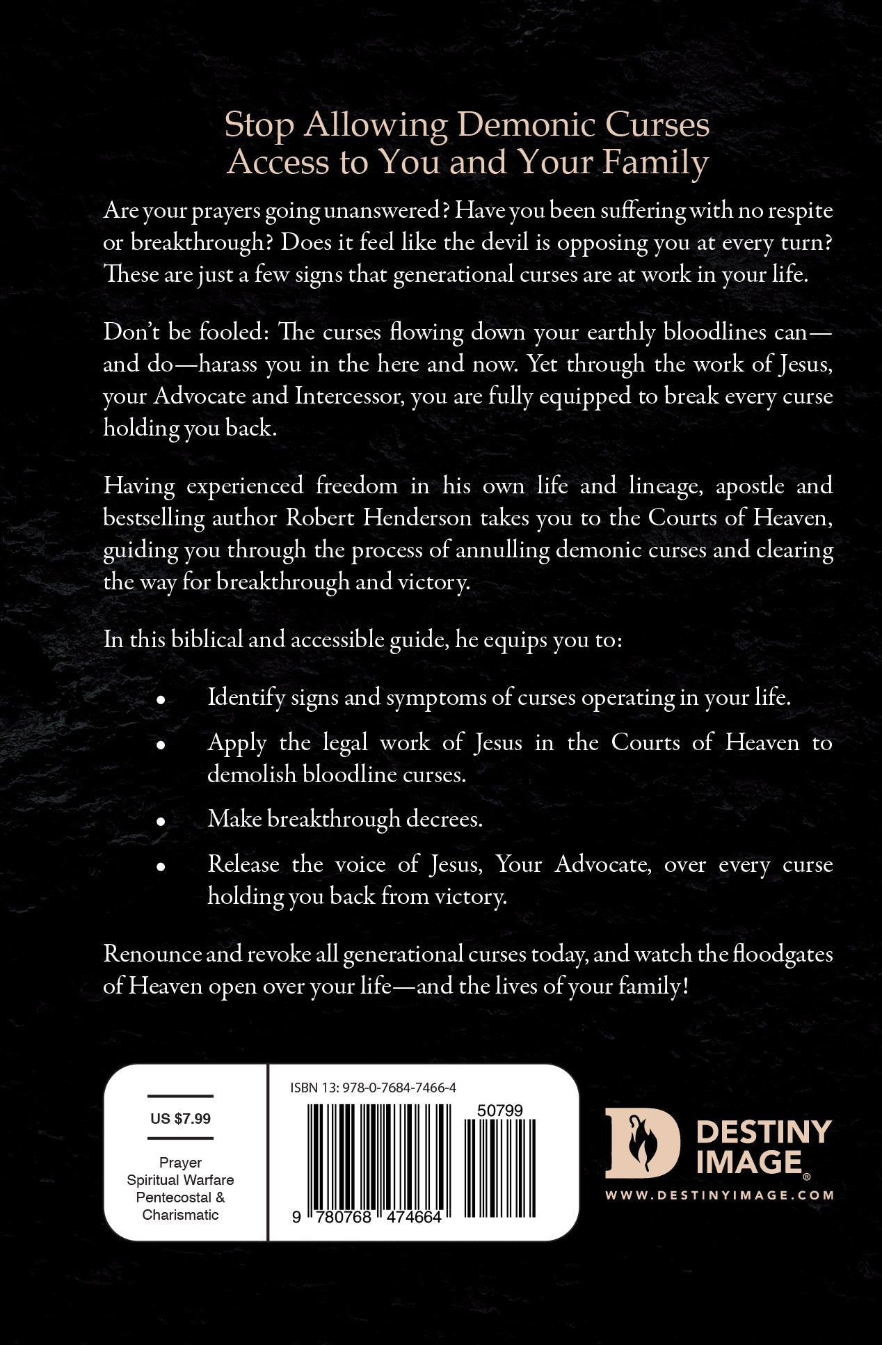 Breaking Generational Curses from the Courts of Heaven: Annulling Demonic Covenants in Your Bloodline Paperback – August 1, 2023