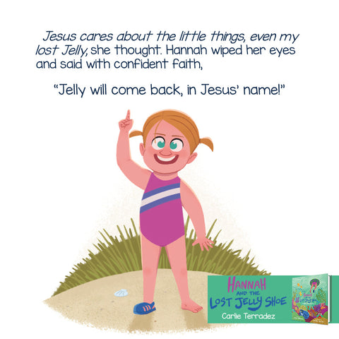 Hannah and the Lost Jelly Shoe: A True Story of Faith Hardcover – August 1, 2023
