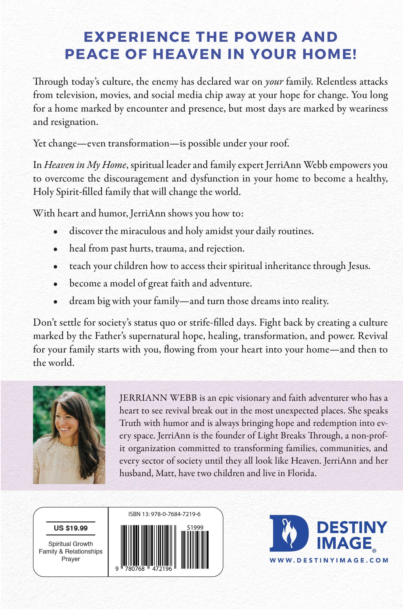 Heaven in My Home: Building a Supernatural Family Culture Paperback – April 4, 2023
