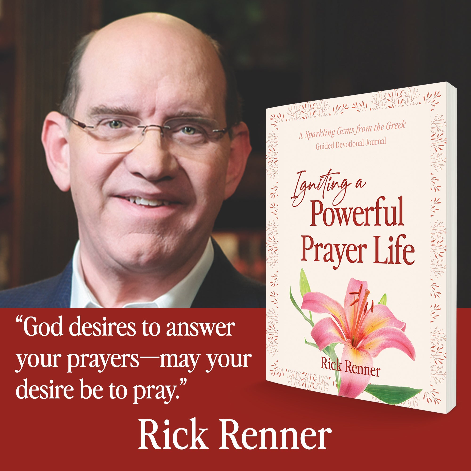 Igniting a Powerful Prayer Life: A Sparkling Gems From the Greek Guided Devotional Journal Paperback – October 3, 2023