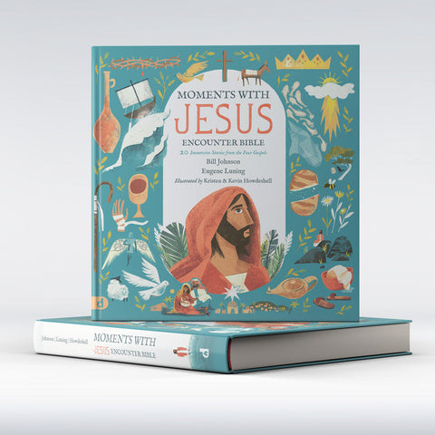 The Moments with Jesus Encounter Bible: 20 Immersive Stories from the Four Gospels Hardcover – October 19, 2021