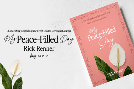 My Peace-Filled Day: A Sparkling Gems From the Greek Guided Devotional Journal Paperback – May 2, 2023