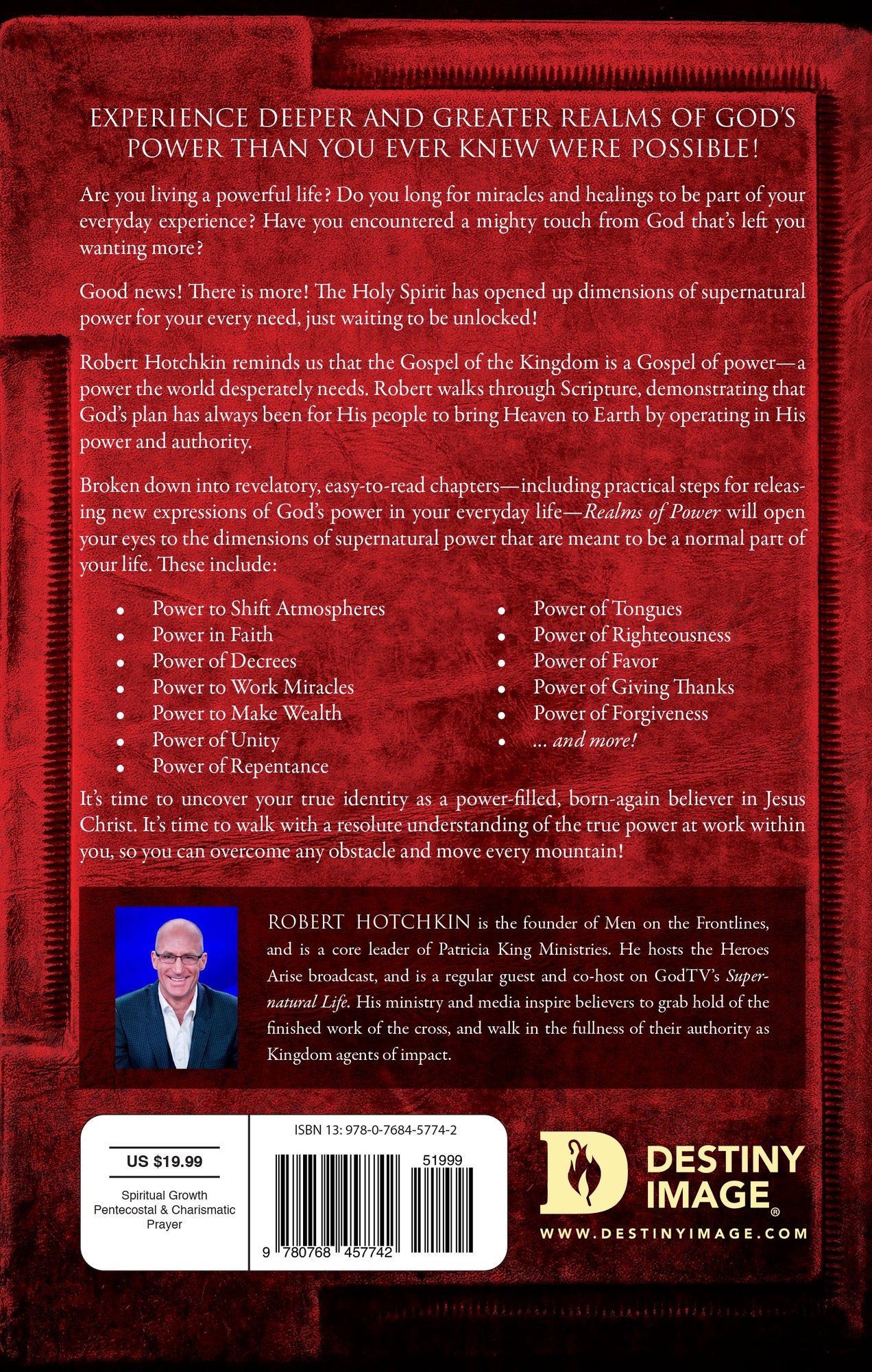 Realms of Power: Operating in Untapped Dimensions of Holy Spirit Power Paperback – October 18, 2022