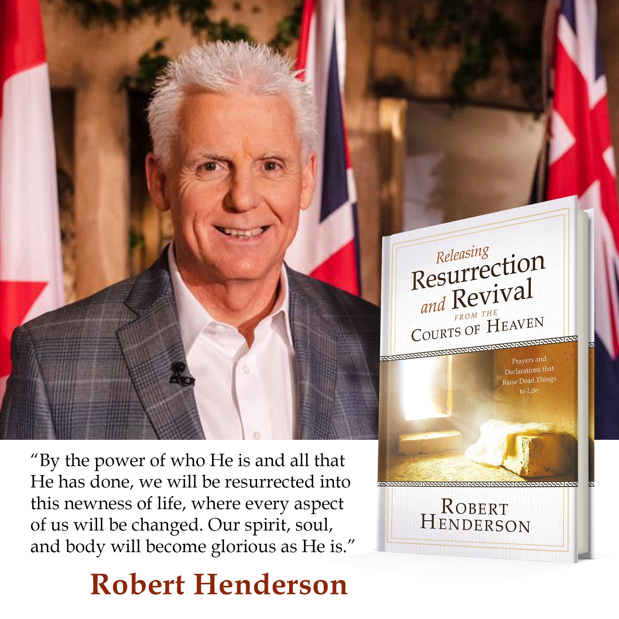 Releasing Resurrection and Revival from the Courts of Heaven: Prayers and Declarations that Raise Dead Things to Life Hardcover – February 15, 2022 by Robert Henderson  (Author)