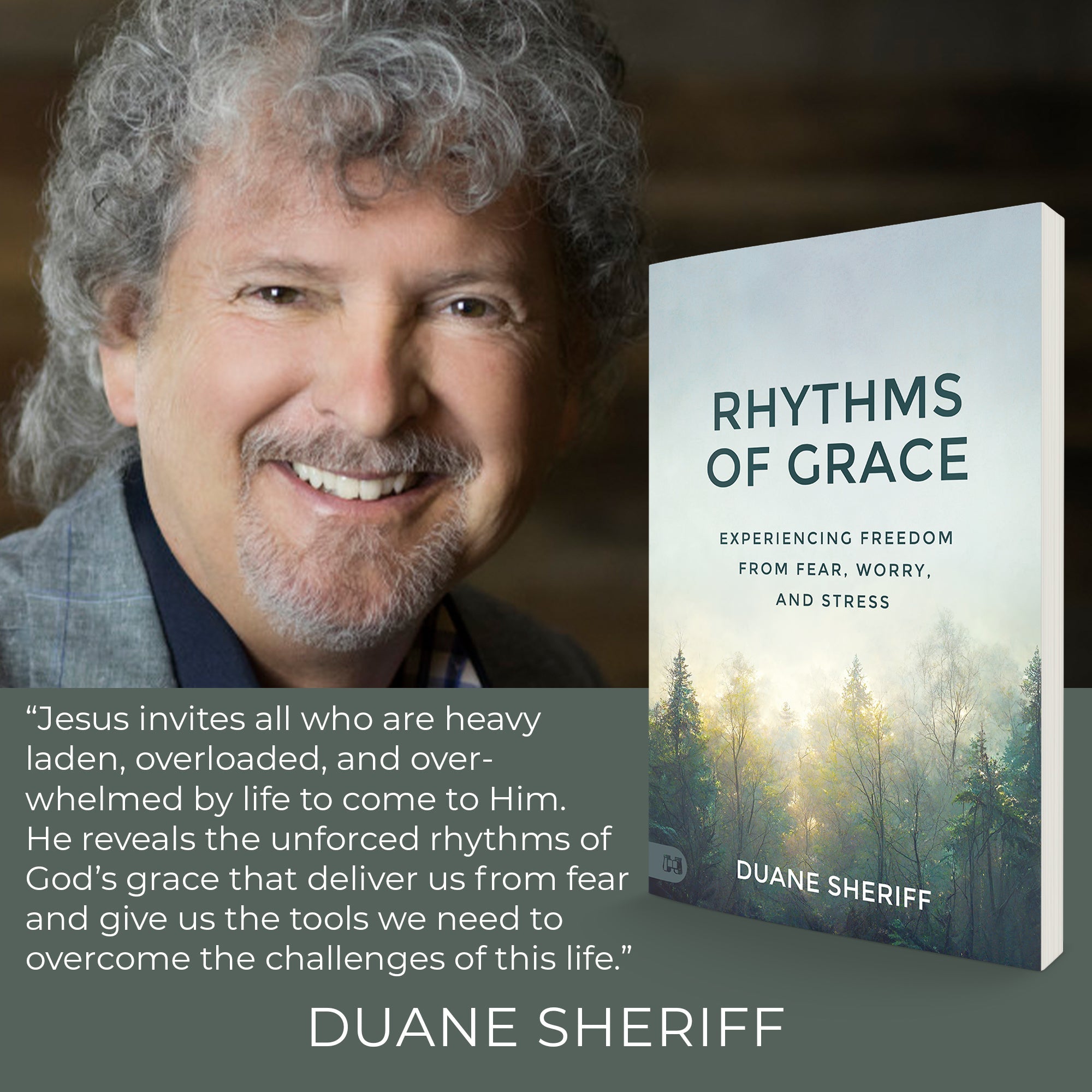 Rhythms of Grace: Experiencing Freedom from Fear, Worry, and Stress Paperback – October 3, 2023