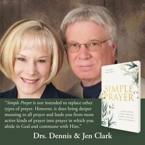 Simple Prayer: A Guided Journal to Quiet Your Soul, Connect with God, and Abide in His Presence Paperback – May 2, 2023