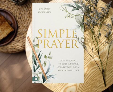 Simple Prayer: A Guided Journal to Quiet Your Soul, Connect with God, and Abide in His Presence Paperback – May 2, 2023