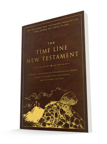The Time Line New Testament Bible (2023) (Leather Look with Gold Foil Imprint and Gold Foil Pages) (Words of Christ in Red) (Full Color Interior and Maps) (Imitation Leather – January 17, 2023)