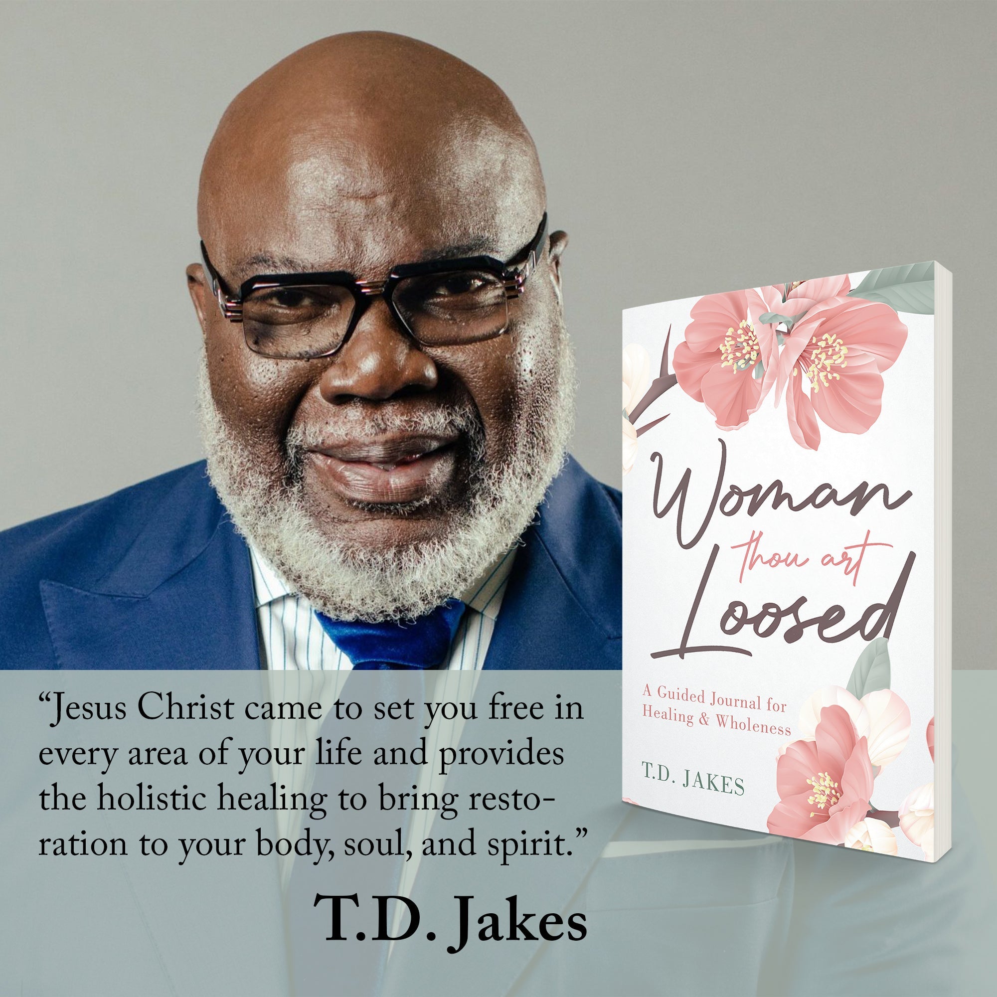 Woman Thou Art Loosed: A Guided Journal for Healing & Wholeness Paperback – August 9, 2022