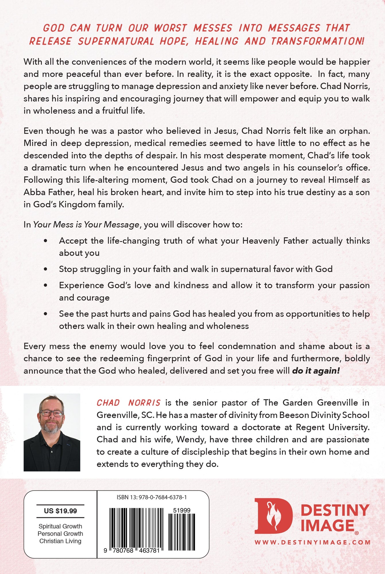 Your Mess is Your Message: How God Can Use Your Brokenness to Help Others Paperback – August 16, 2022